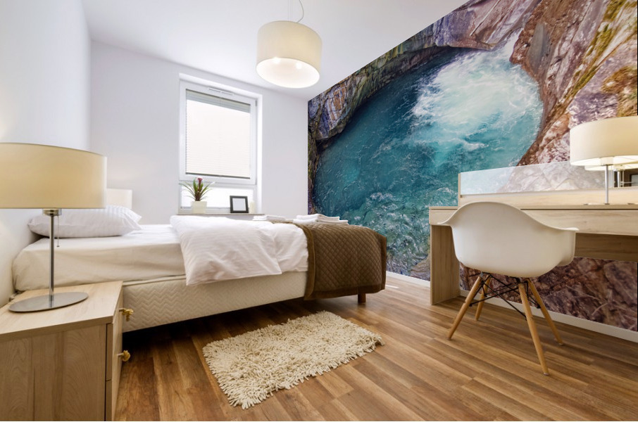 Glacial Pond Mural print