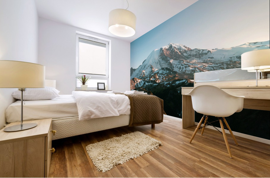 Rainier Mural print