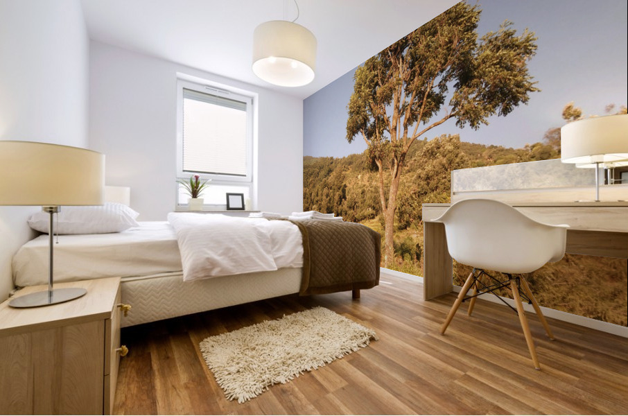 Nice tree of my village Mural print