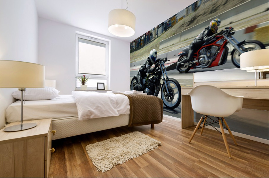 Dragbike Mural print