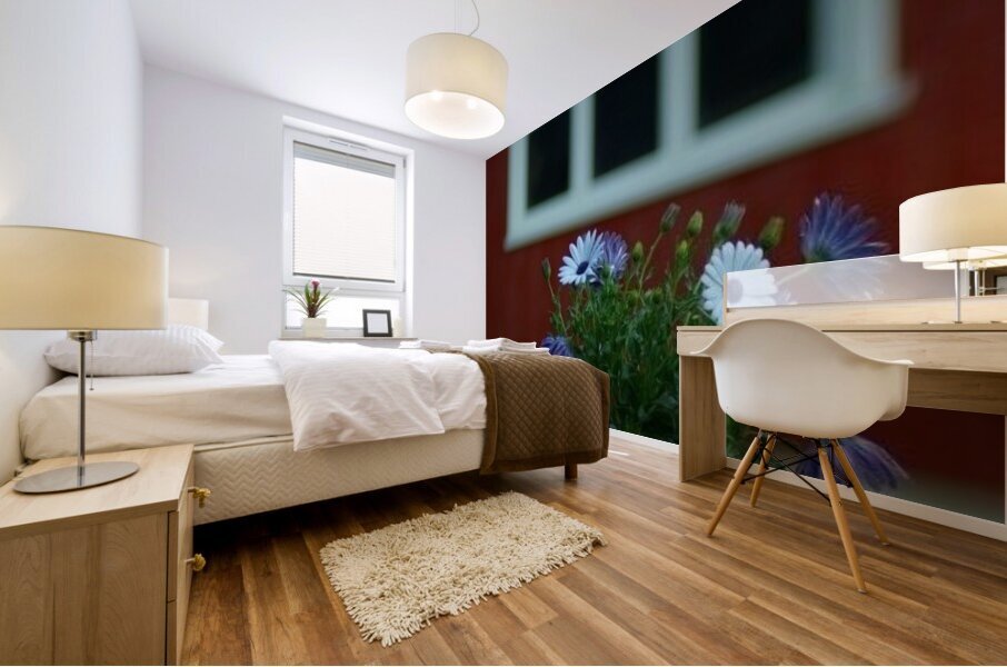 Flowerpot Mural print