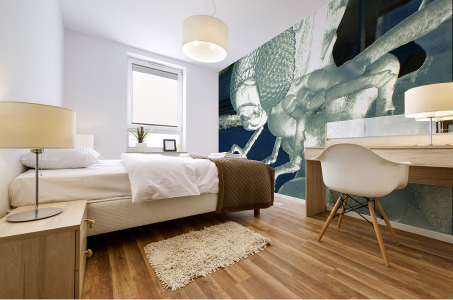 Ice Dragonfly Mural print