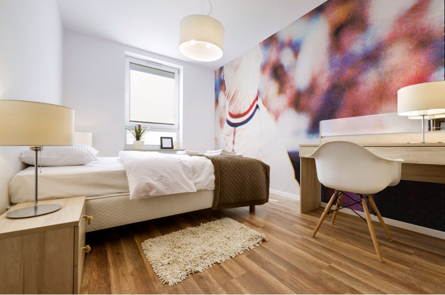 1983 Atlanta Braves Dale Murphy Mural print