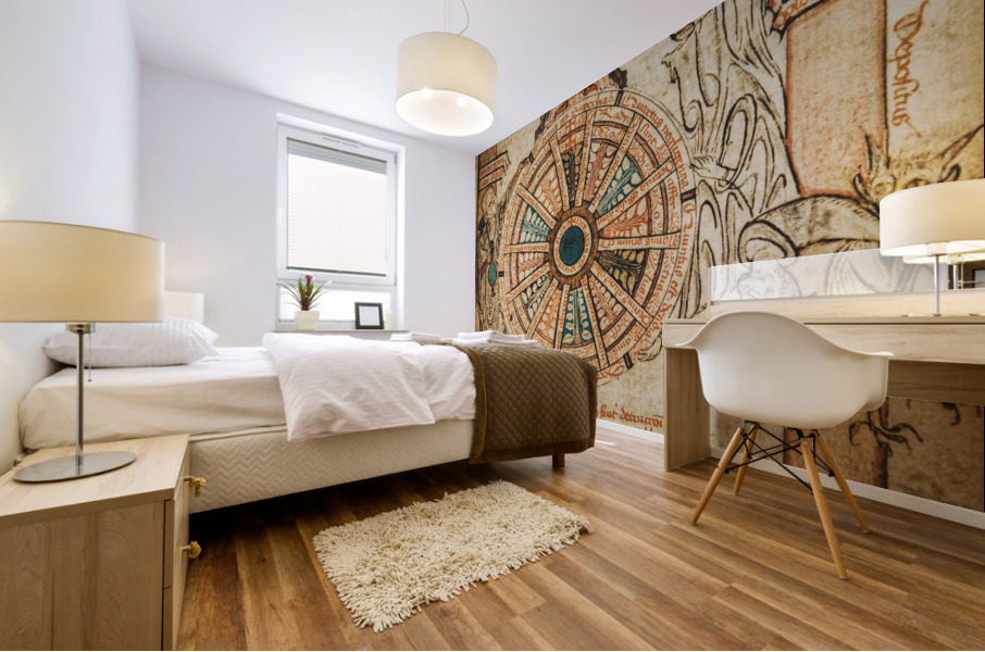 Parchment Art Melk Abbey Mural print