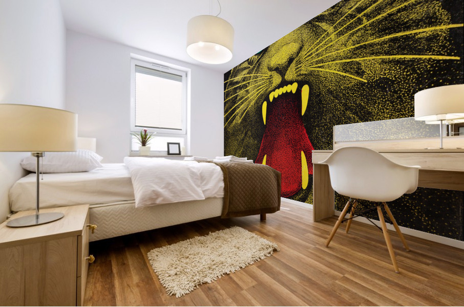 1935 Northwestern vs. Ohio State Mural print