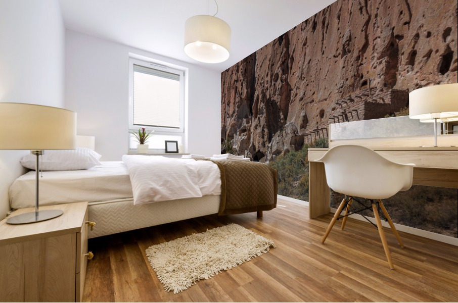 Bandelier Cliff Dwellings 2 Mural print