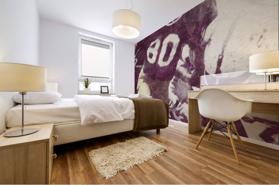 1974 Washington Huskies Football Art Mural print