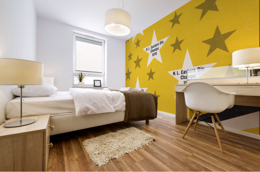 1975 Pittsburgh Pirates art Mural print