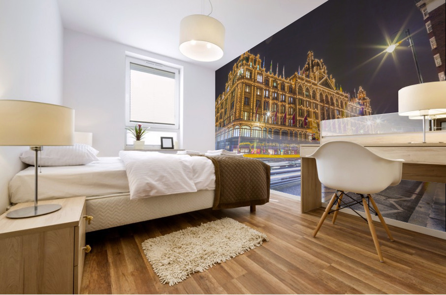 Harrods, London Mural print