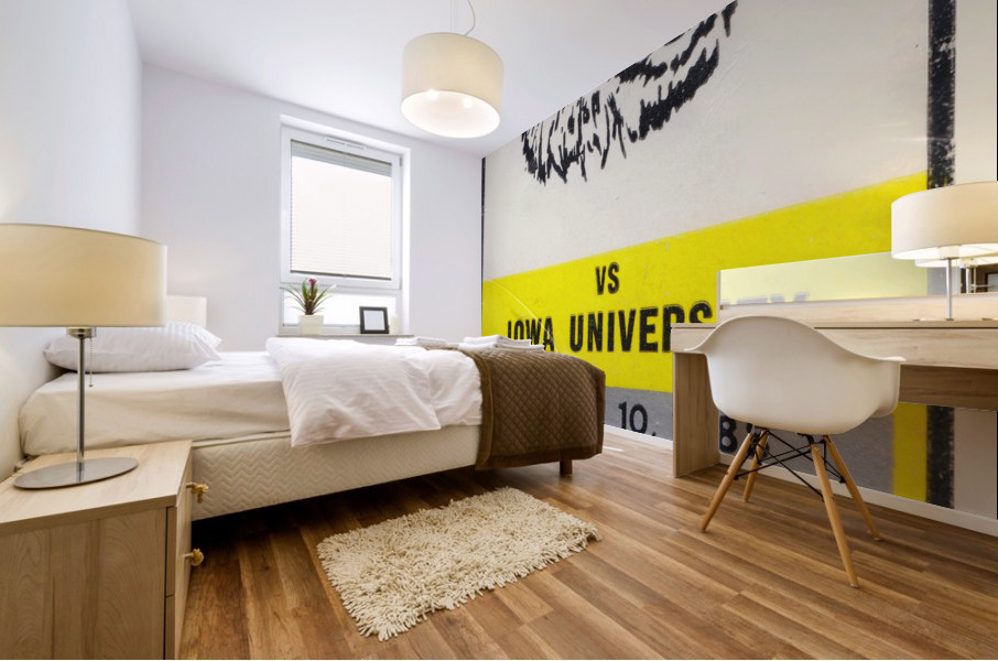 1988 Kansas State vs. Iowa Mural print