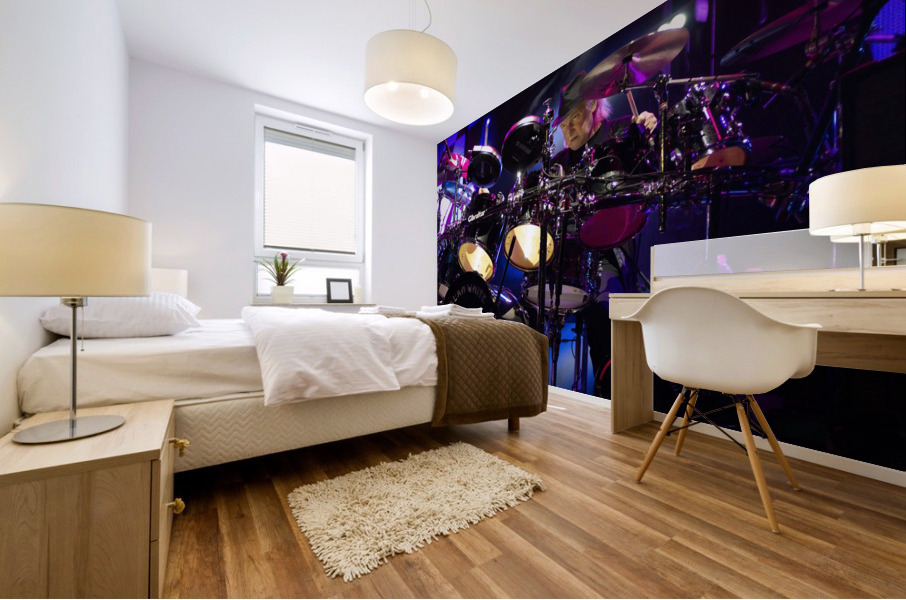 Alan White Mural print