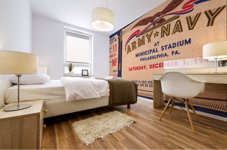 1945 Army Navy Game of the Century Mural print