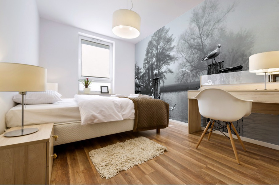 Birds in UK Mural print