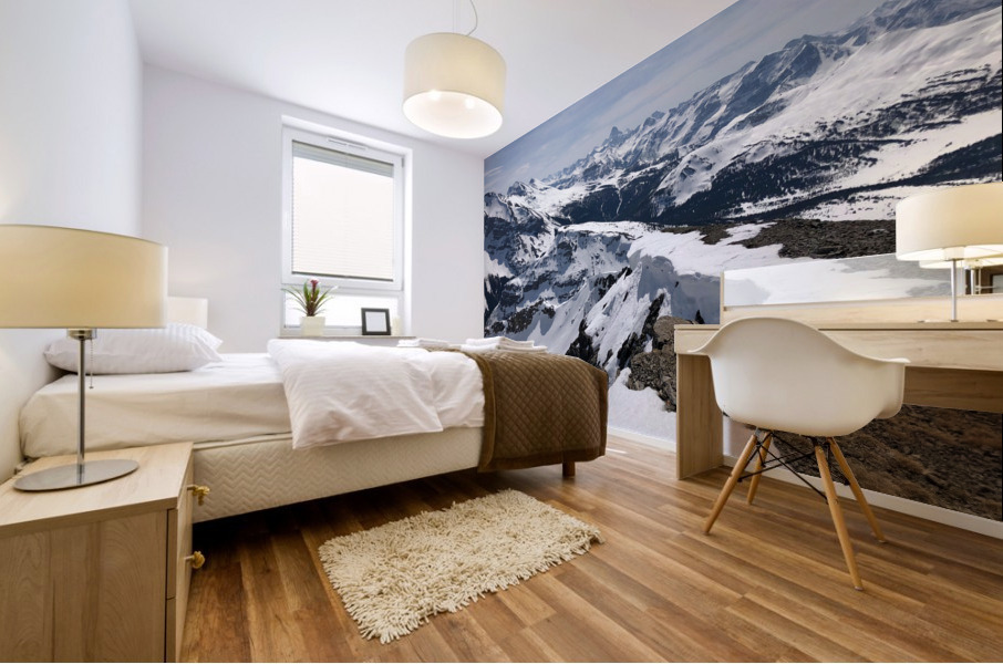 Mountains of Canada Mural print