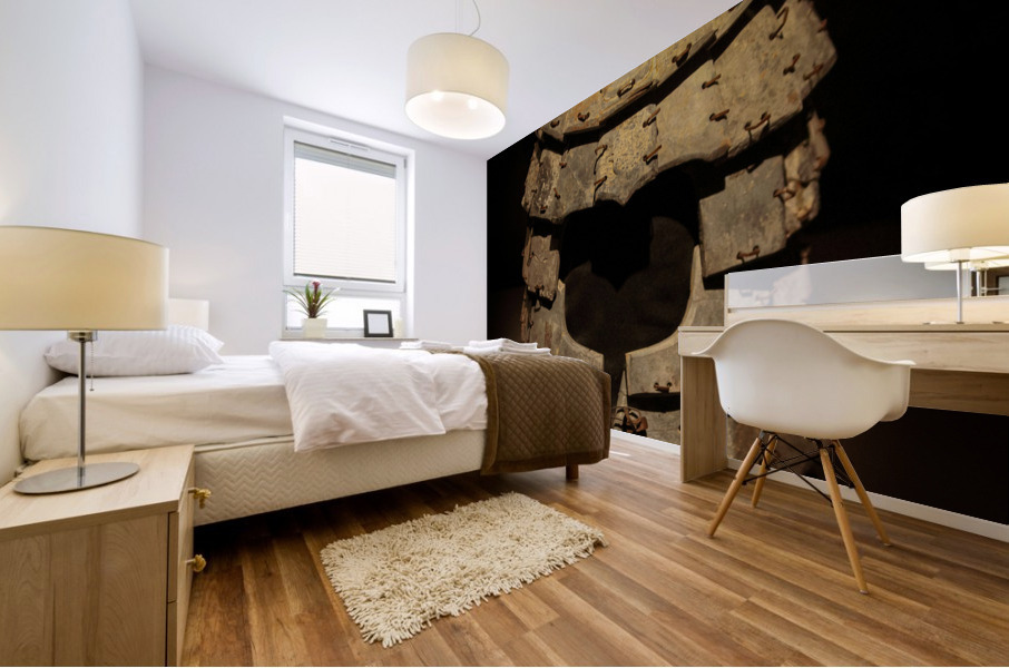 Warrior Headgear Mural print