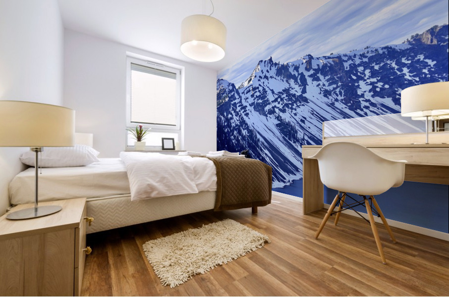 Crater Lake Mural print