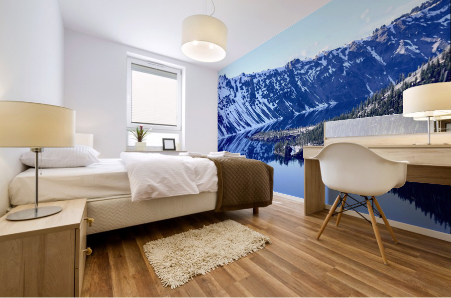 Crater Lake Mural print