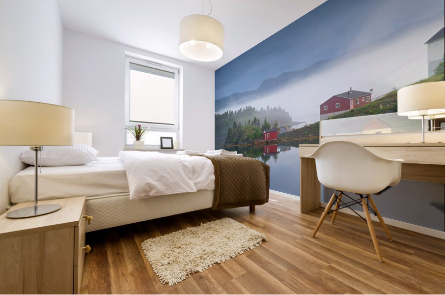 harrys harbour Mural print