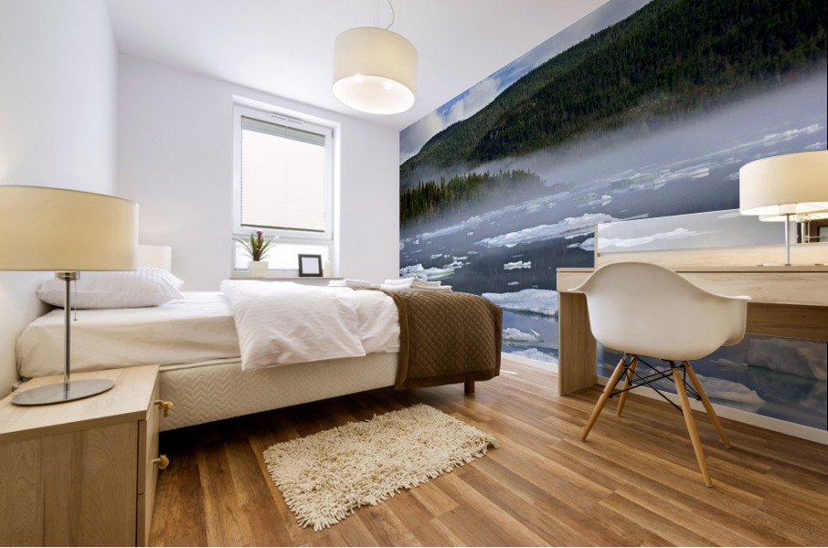 ice pans Mural print