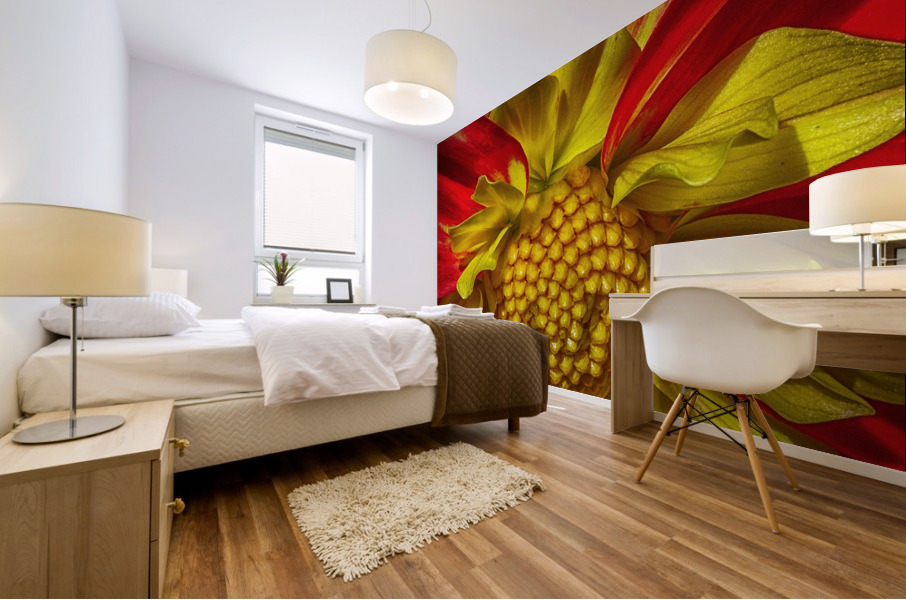 victorian lady Mural print