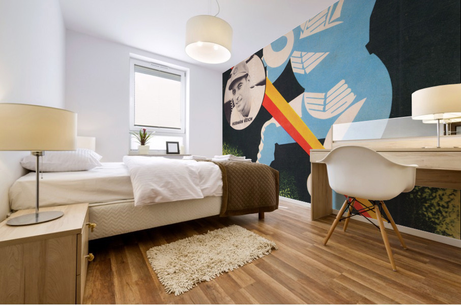 1949 Chicago Cubs Program Art Mural print