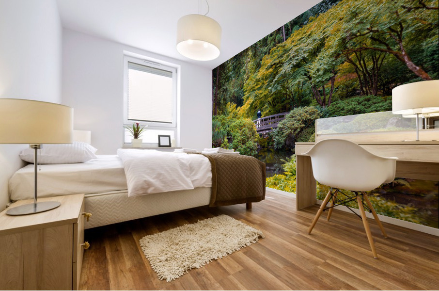 Japanese Garden Portland 6 Mural print