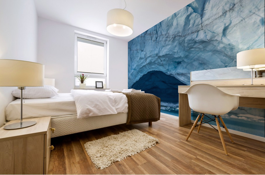 Glacier Cave Mural print