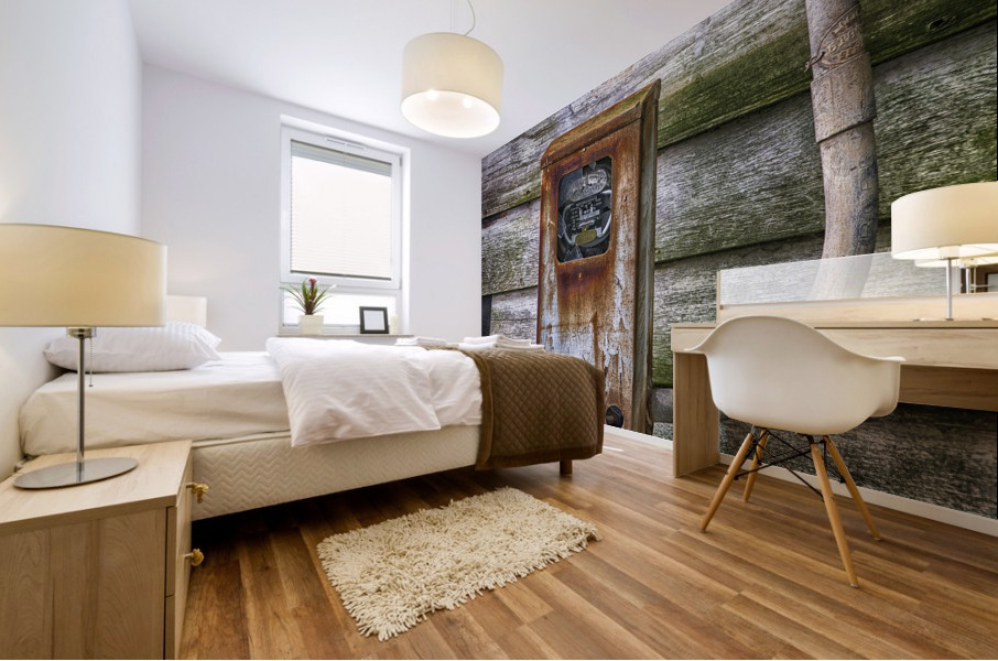 antique meter Mural print