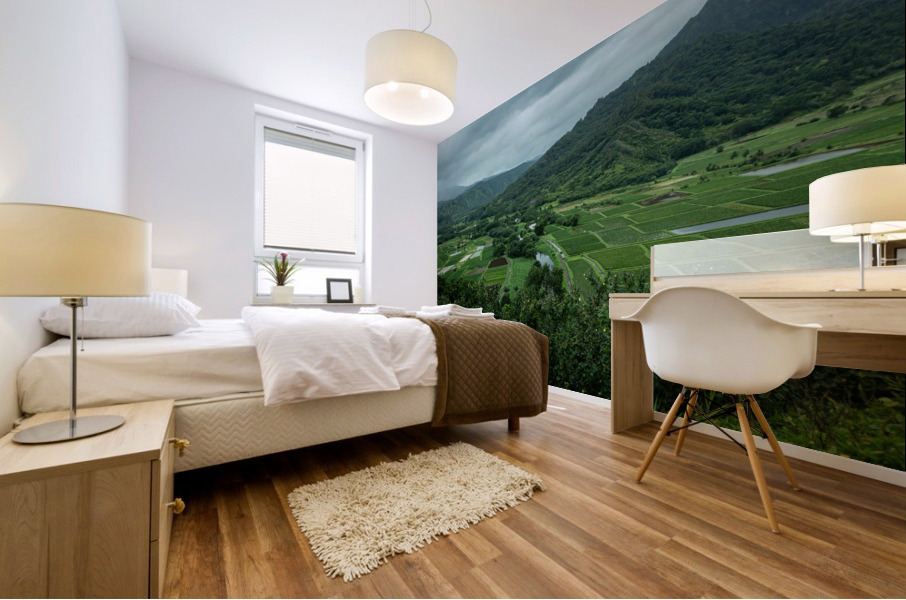 Kauai Green Valley Mural print