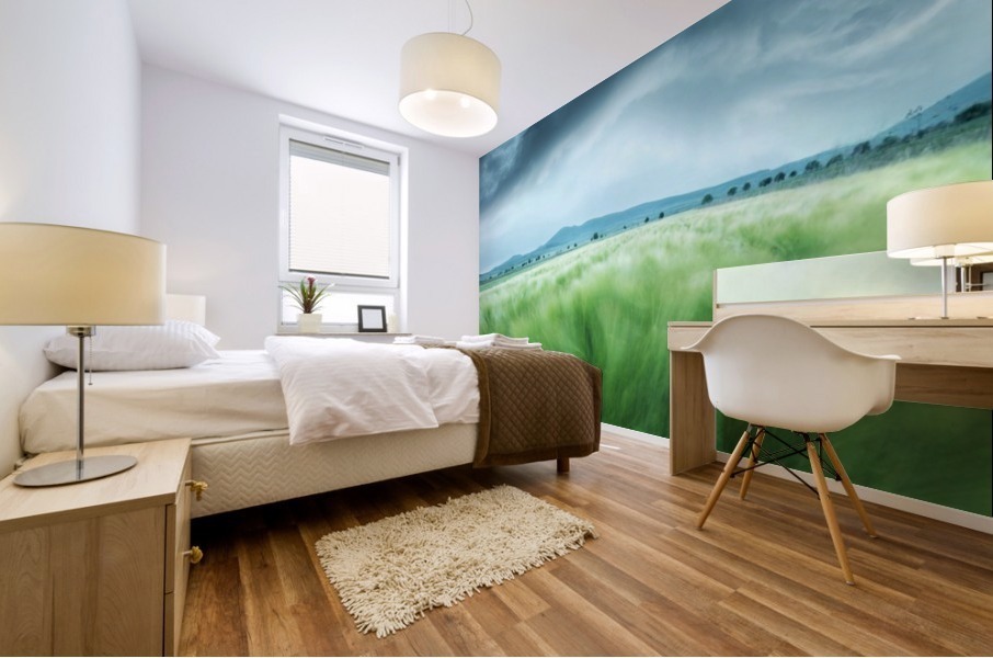 Barley Field Mural print