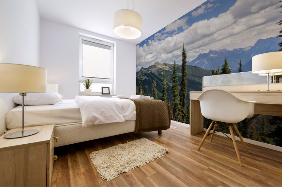 Meadows In The Sky 2 Mural print