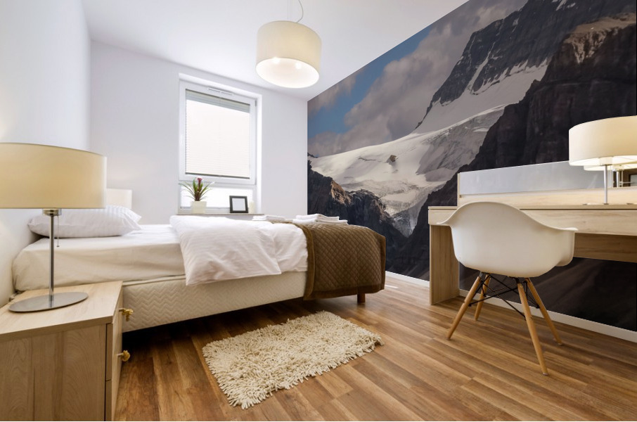 Canadian Rockies Glacier  Mural print