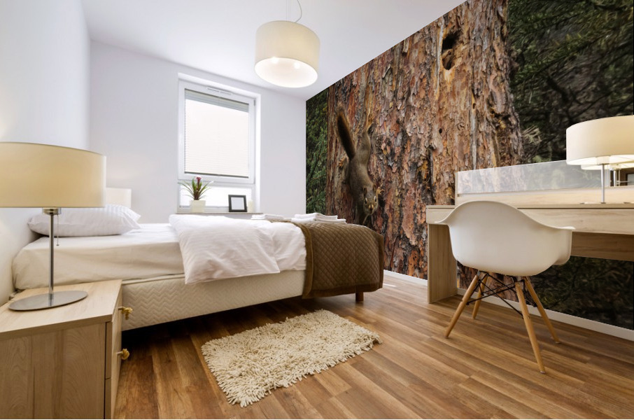 Chipmonk Tree Mural print