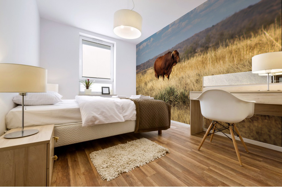 Red Bull Mural print