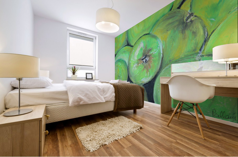 Apples Mural print