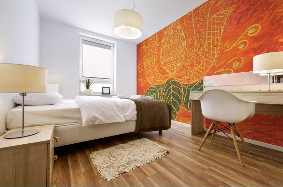 Lotus Mural print