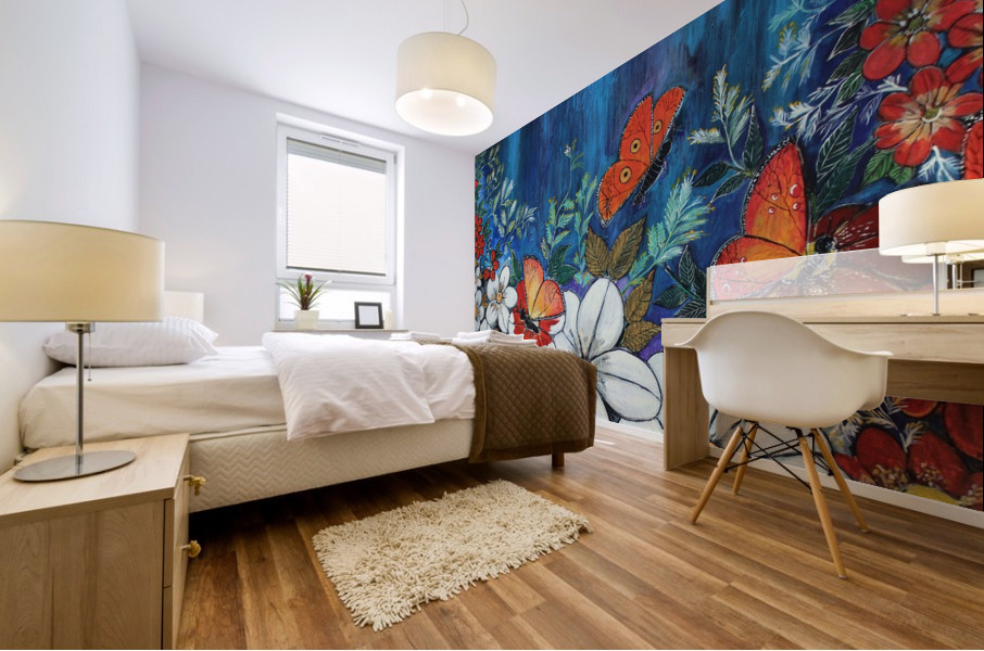 Touch Of life  Mural print