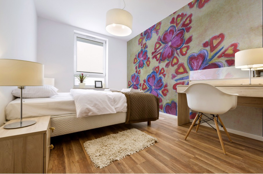 Flowers Mural print