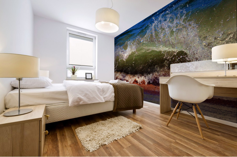 Hungry Wave of Fenwick Island Mural print