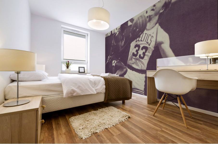 1986 Michael Jordan vs. Celtics 63 Point Game Mural print