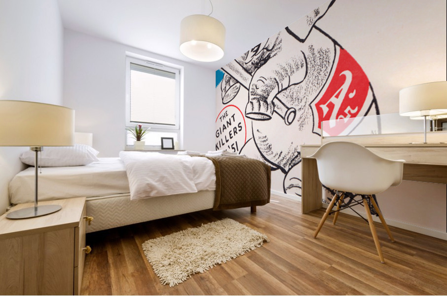 1952 Philadelphia Athletics Baseball Poster Mural print