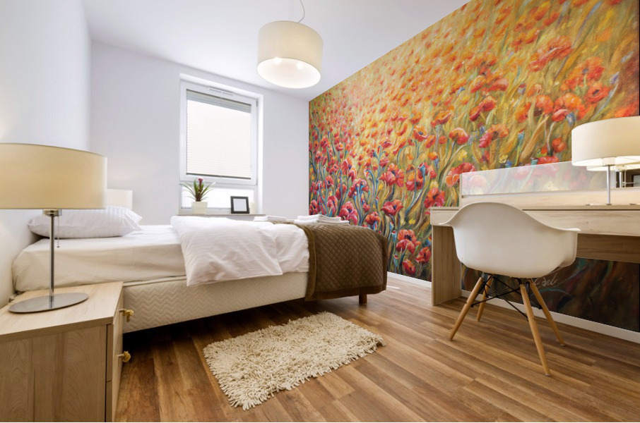 Poppyrazzi 5H  Mural print
