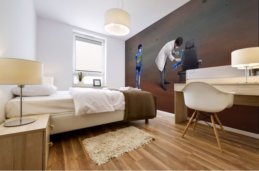 A body Mural print