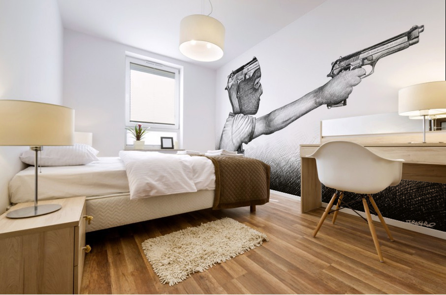 terorrist Mural print