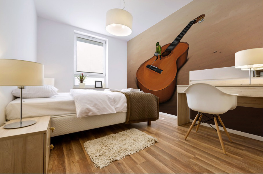 Peace Music Mural print
