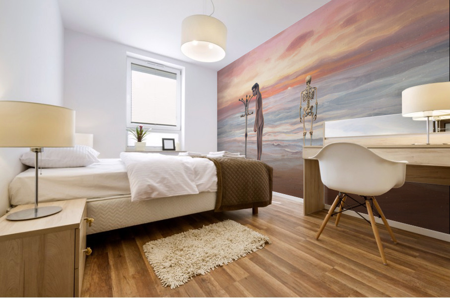 Bloody Beach Mural print