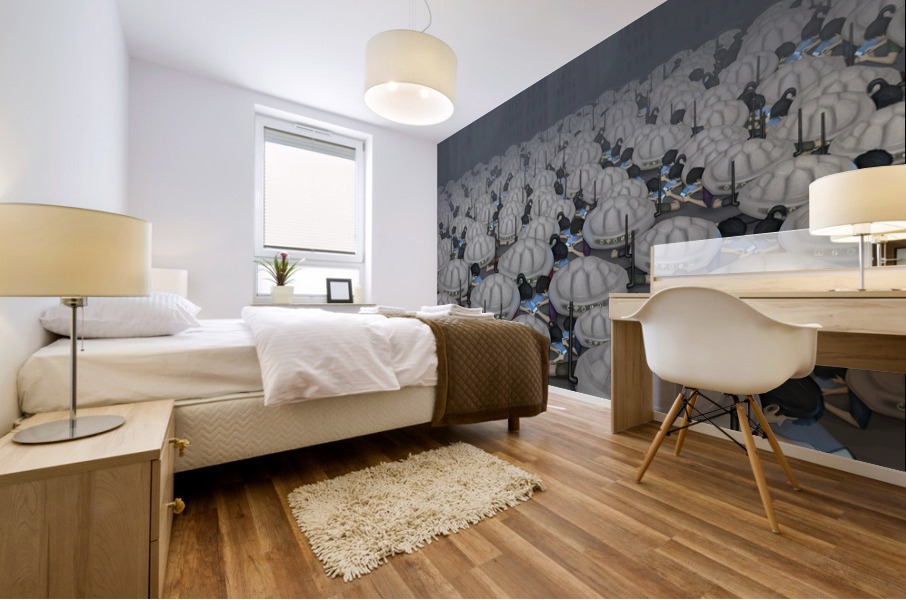 Modern Humans Mural print