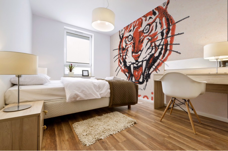 1956 Detroit Tigers Canvas Wall Art Mural print