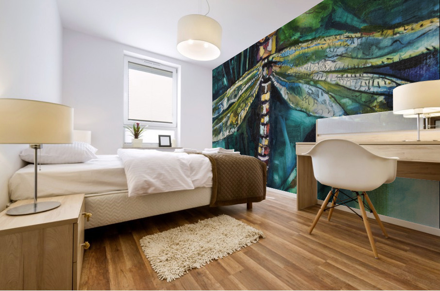 Louisiana Dragonfly Impression murale