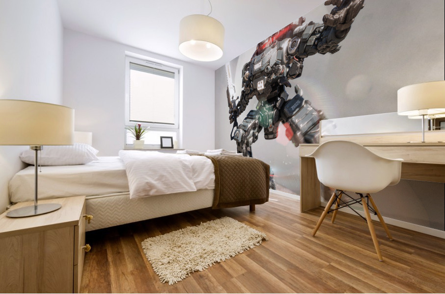 Mecha Version 2 Mural print